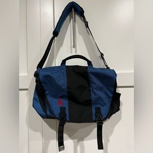 Timbuk2 Classic Bike Messenger Bag 16x11 in Laptop Bicycle Commute Navy/Black